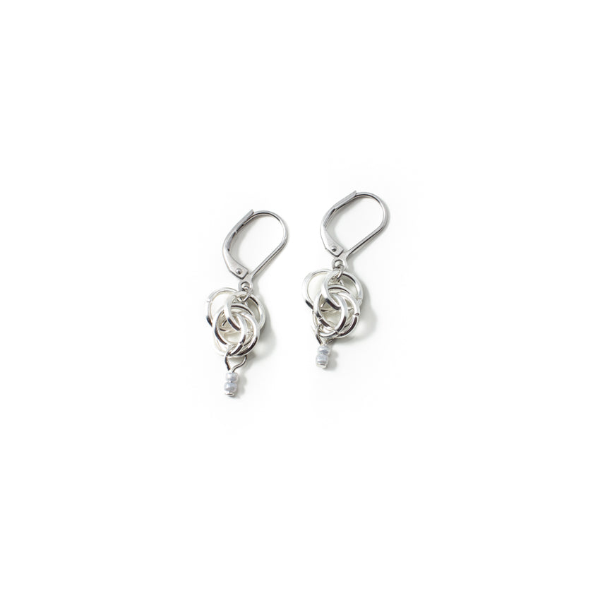 Boucles d'oreilles Bime Argent