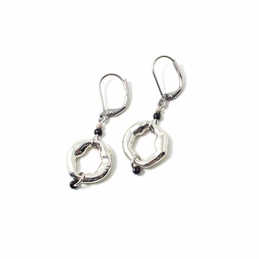 Cija Silver Earrings