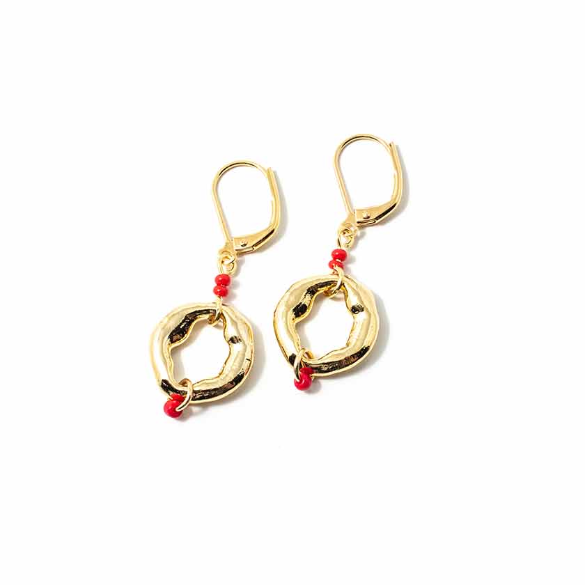 Boucles d'oreilles Cija Or