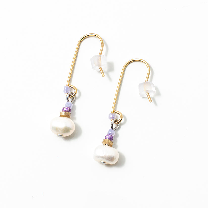 Boucles d'oreilles Drazor Deux tons