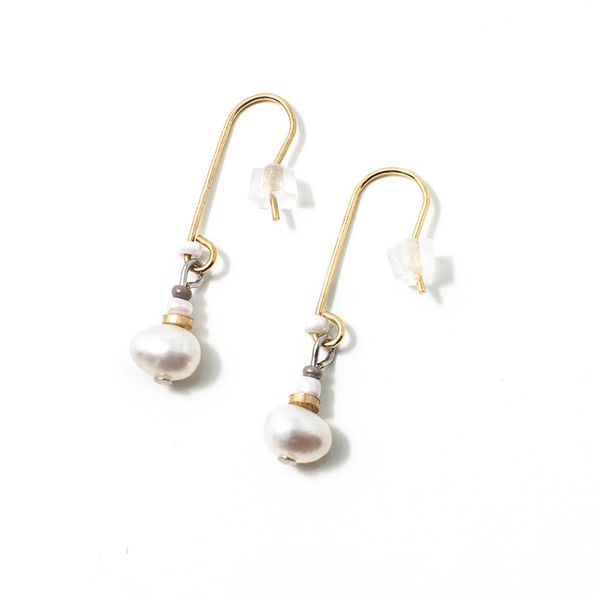 Boucles d'oreilles Drazor Deux tons