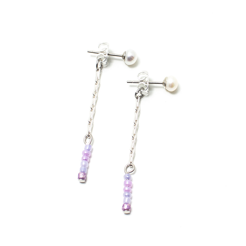 Boucles d'oreilles Nati Argent