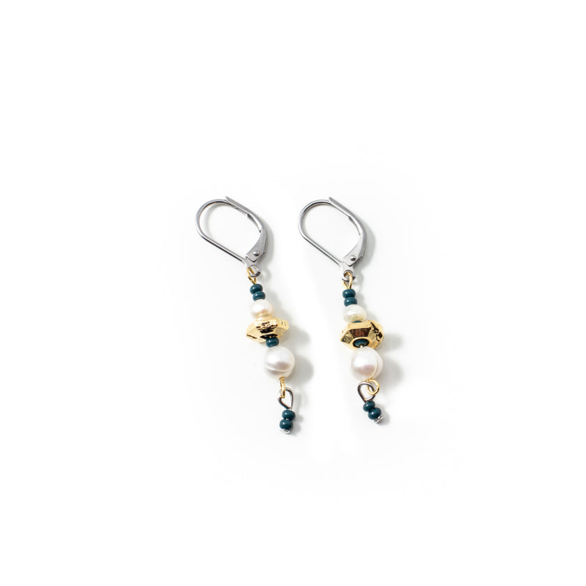 Dapi two-tone earrings