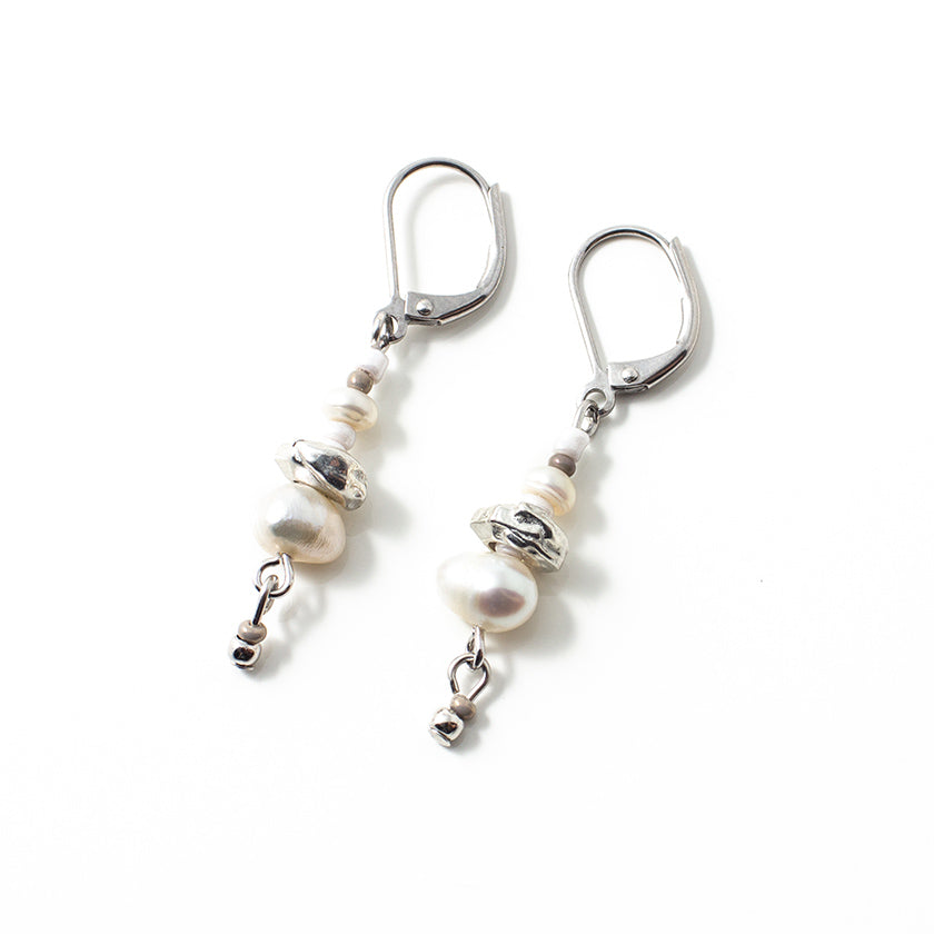 Dapi silver earrings