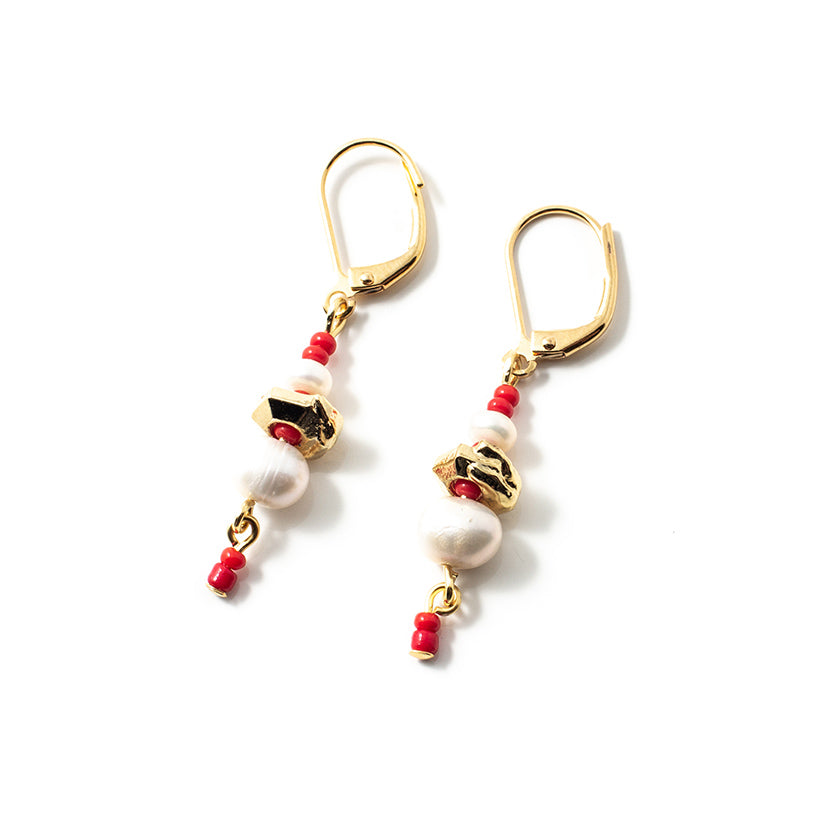 Dapi gold earrings