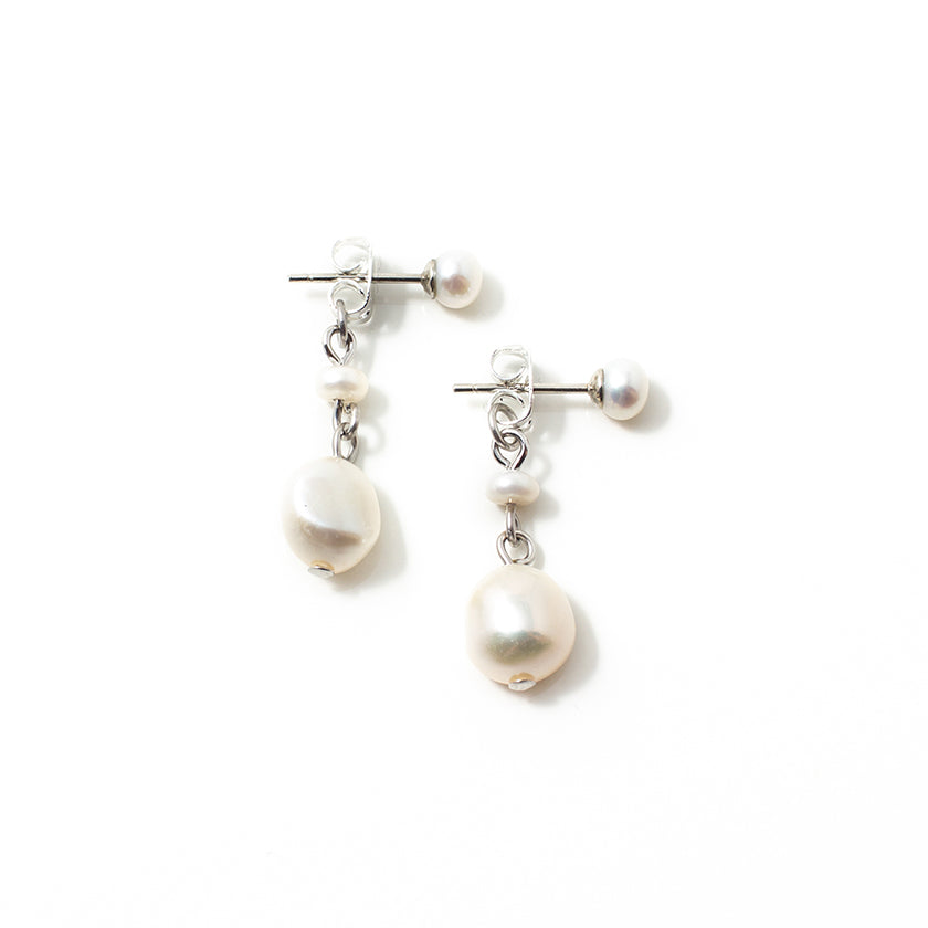 Boucles d'oreilles Numy Argent