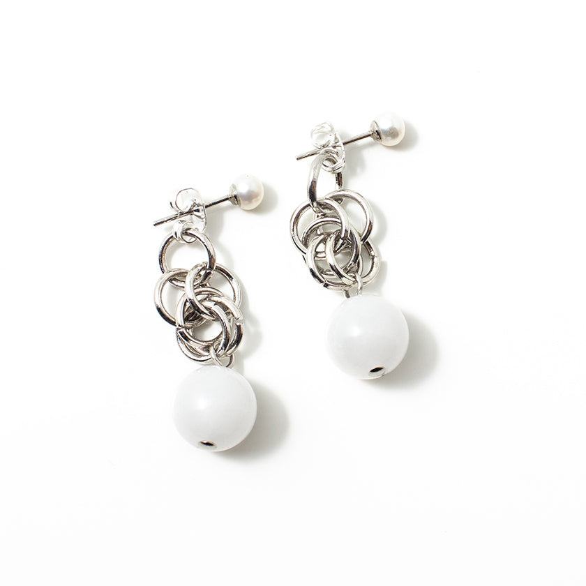 Boucles d'oreilles Neva Argent