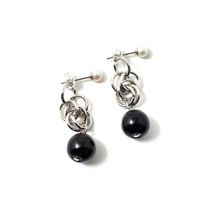 Boucles d'oreilles Neva Argent