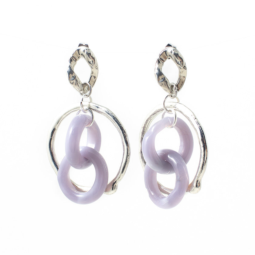 Tamas silver earrings