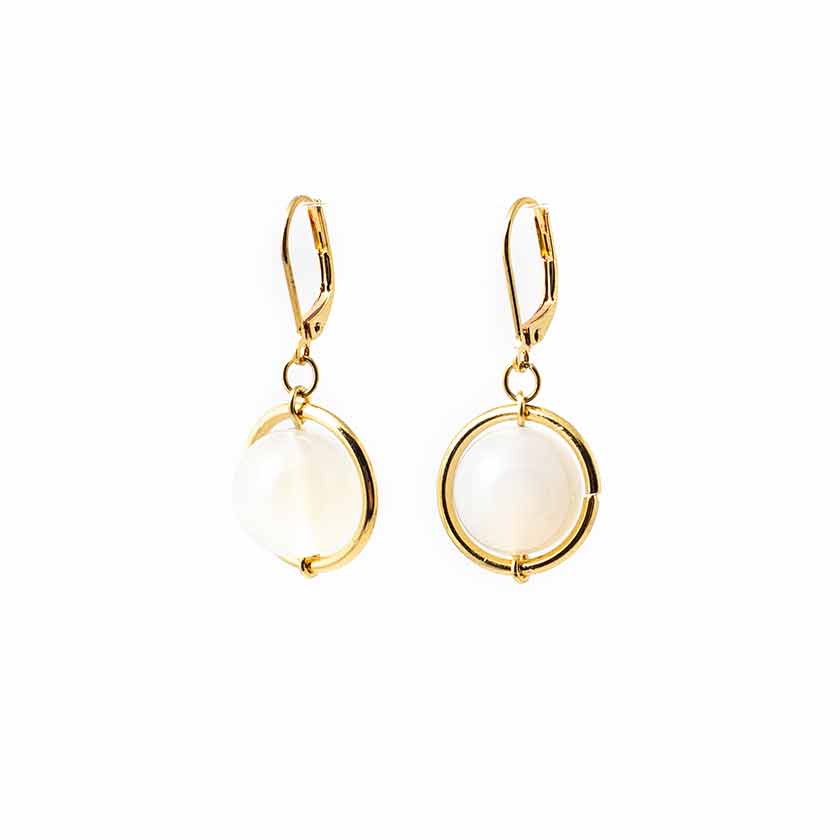 Chazu Gold Earrings