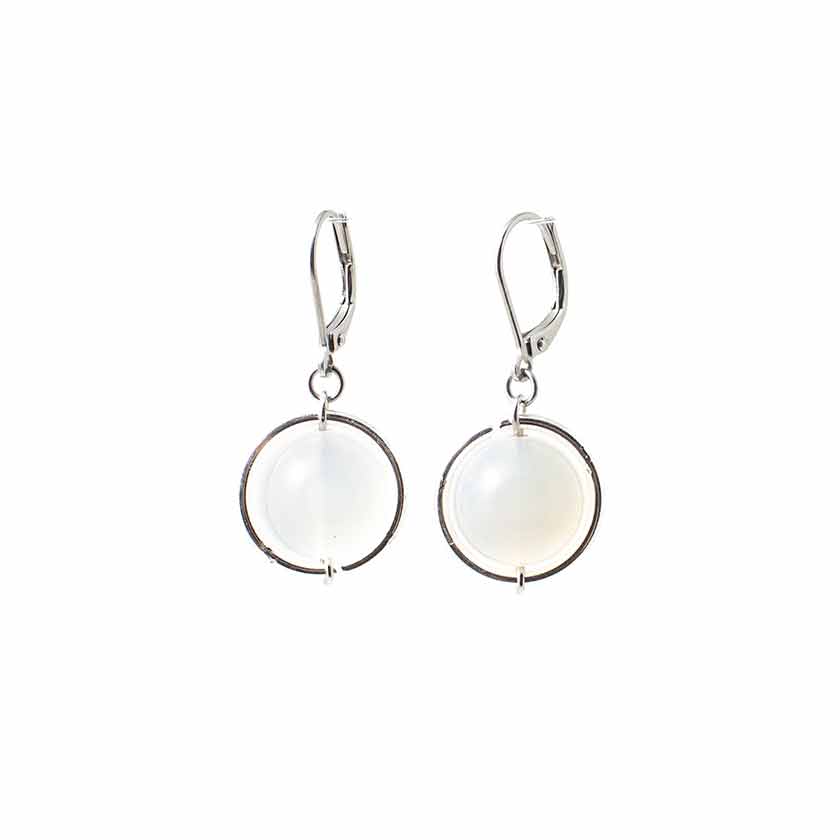 Chazu Silver Earrings