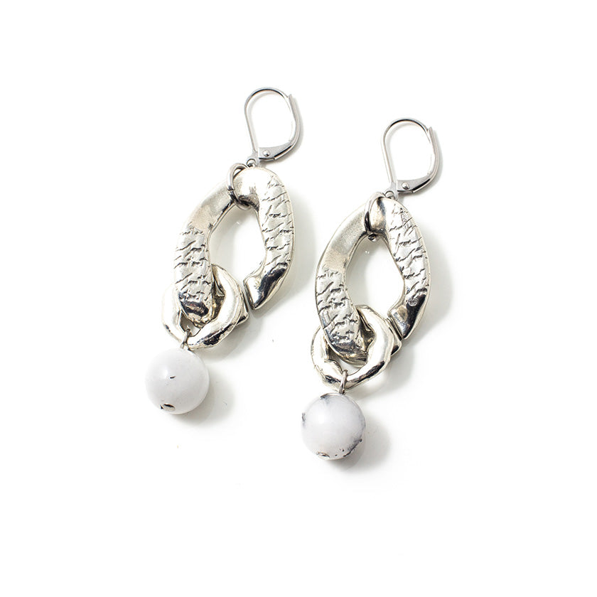 Boucles d'oreilles Nifae Argent
