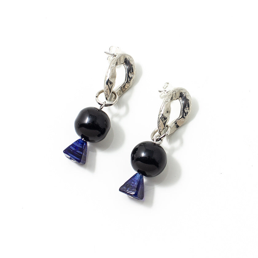 Boucles d'oreilles Maru Argent