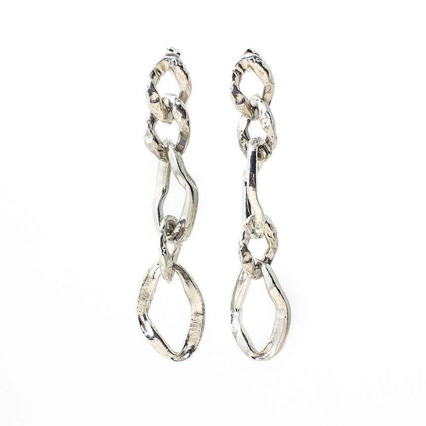 Boucles d'oreilles Timy Argent
