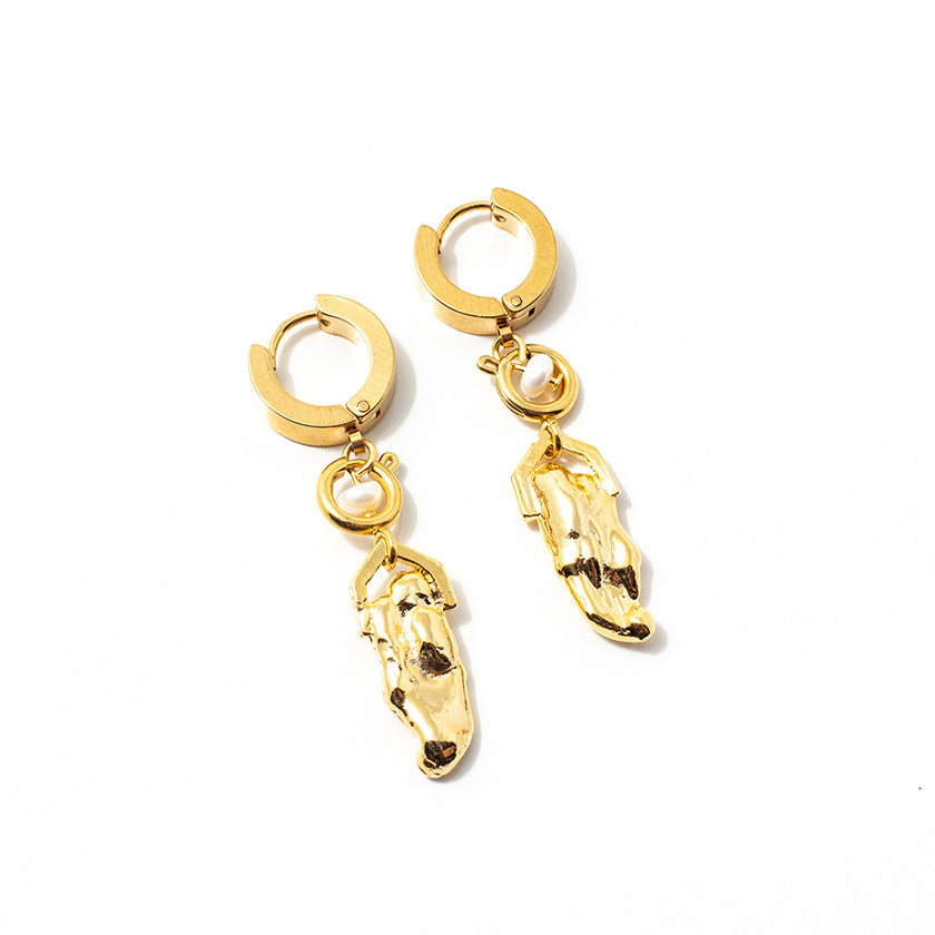 Boucles d'oreilles Naga Or