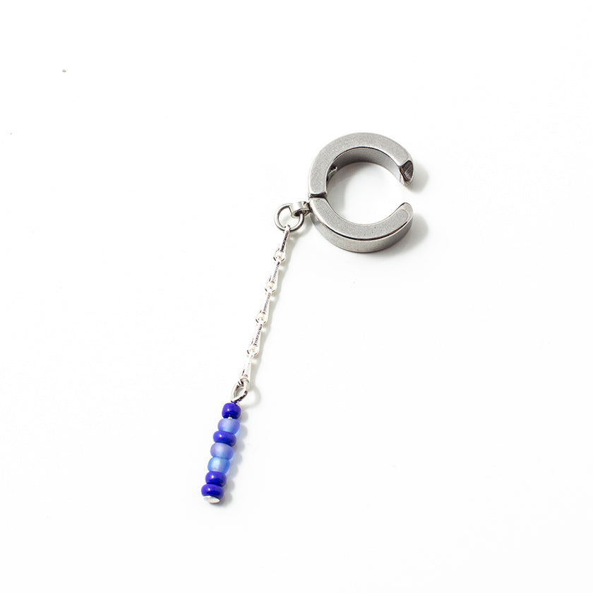 Olina silver ear cuff