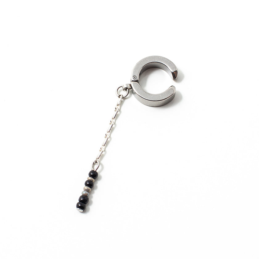 Olina silver ear cuff