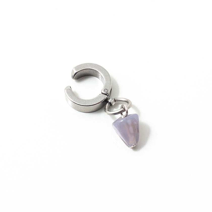 Oren silver ear cuff