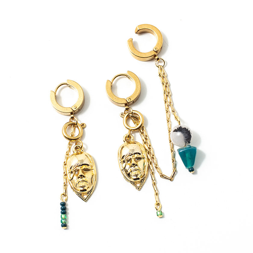 Boucles d'oreilles Vody Or