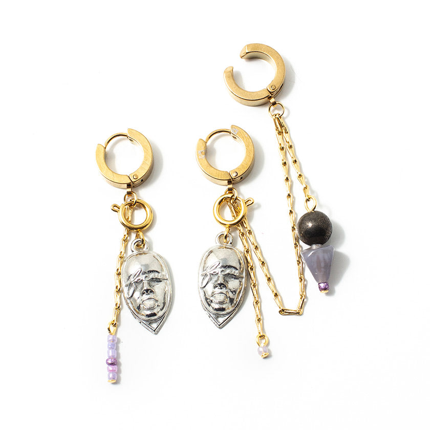 Boucles d'oreilles Vody Or