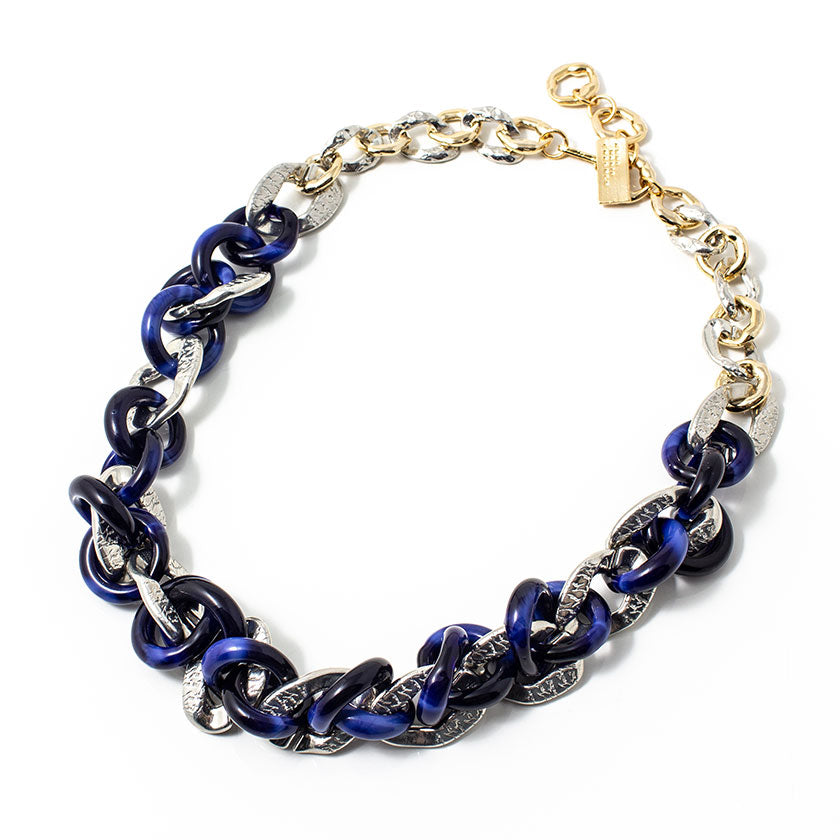 Collier Zaey Deux tons