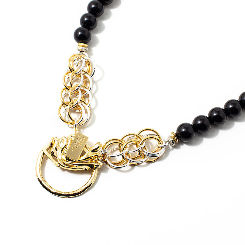 Collier Prifa Deux tons