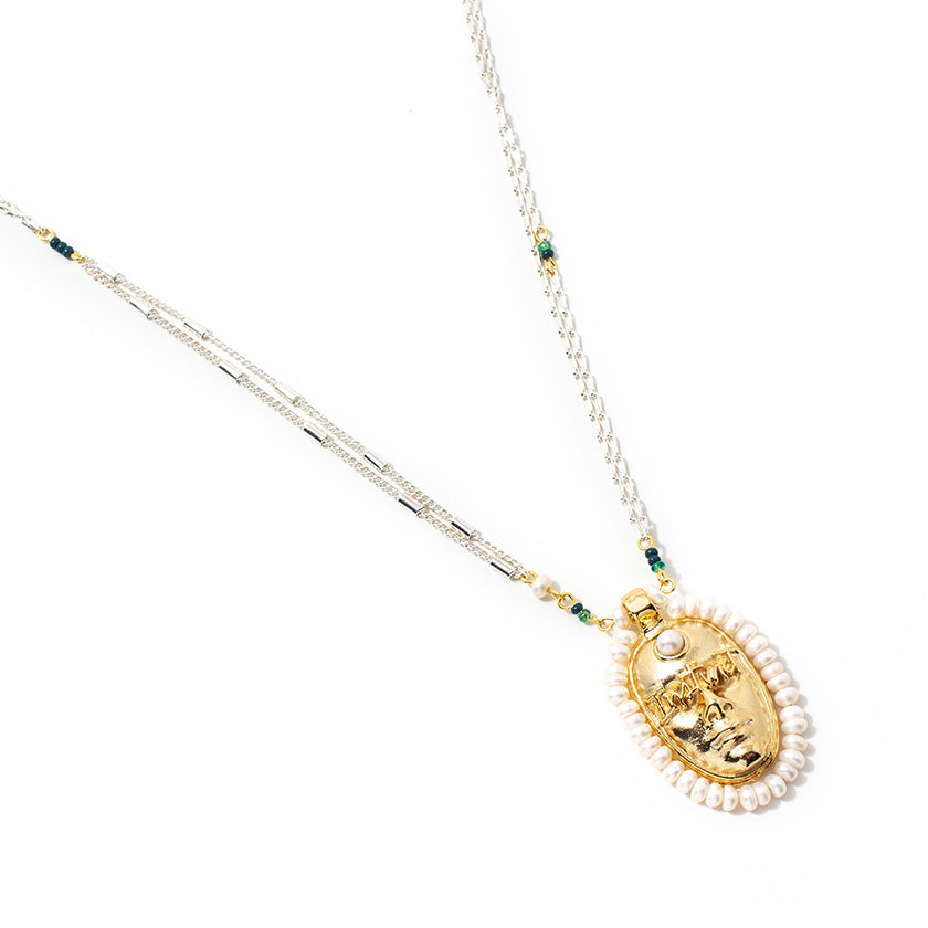 Collier Nofe Deux tons