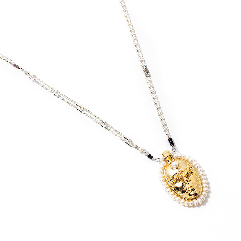Collier Nofe Deux tons