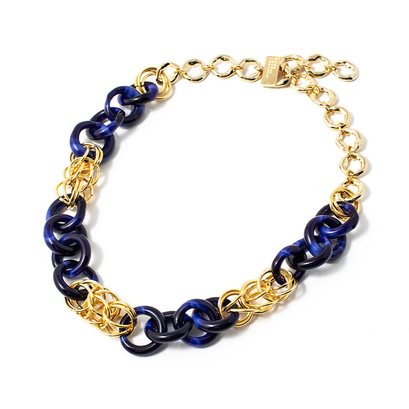 Ruizo two-tone necklace