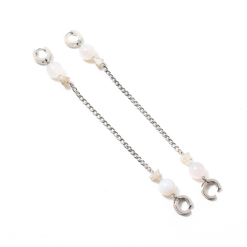 Boucles d'oreilles Tabio Argent