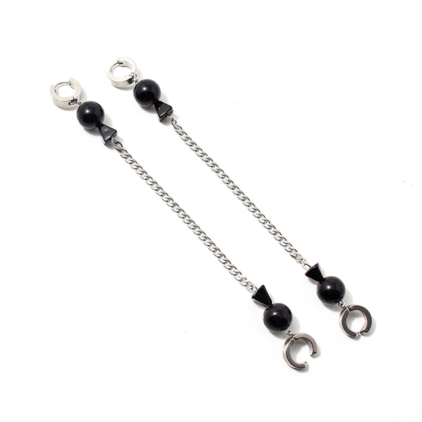 Boucles d'oreilles Tabio Argent