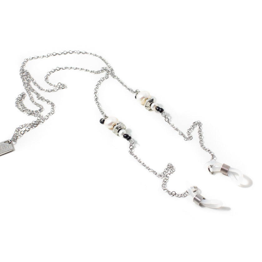 Chaine de lunettes Anzia Argent