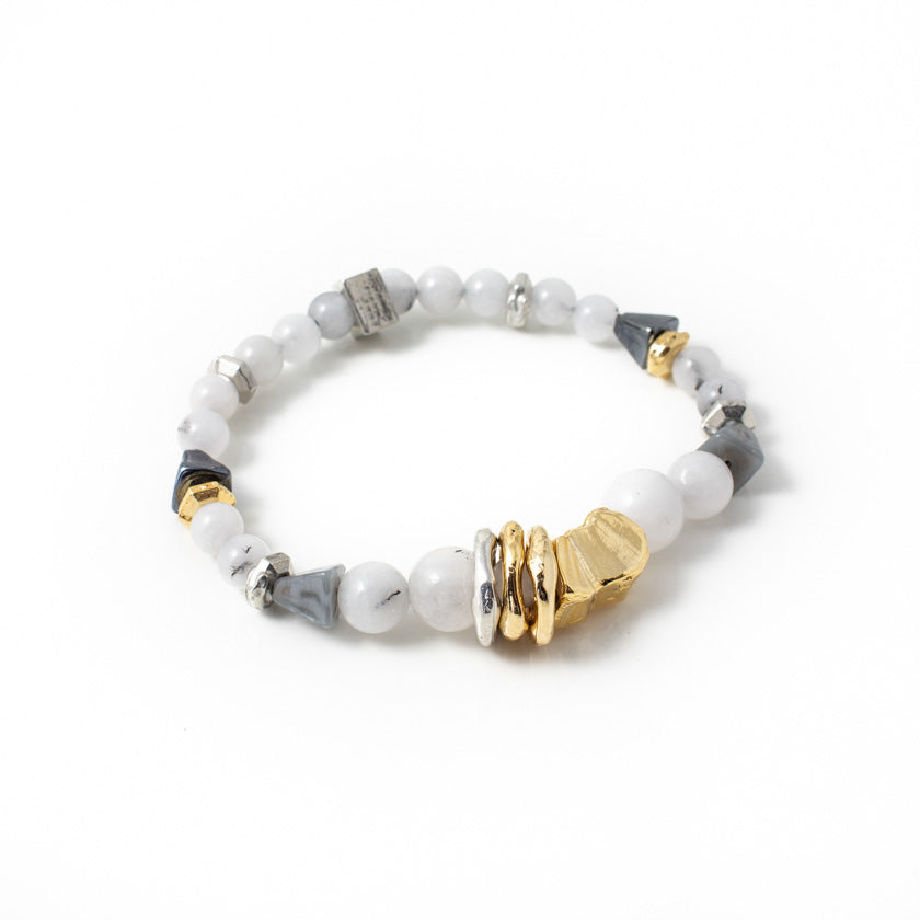 Bracelet Mualo Deux tons