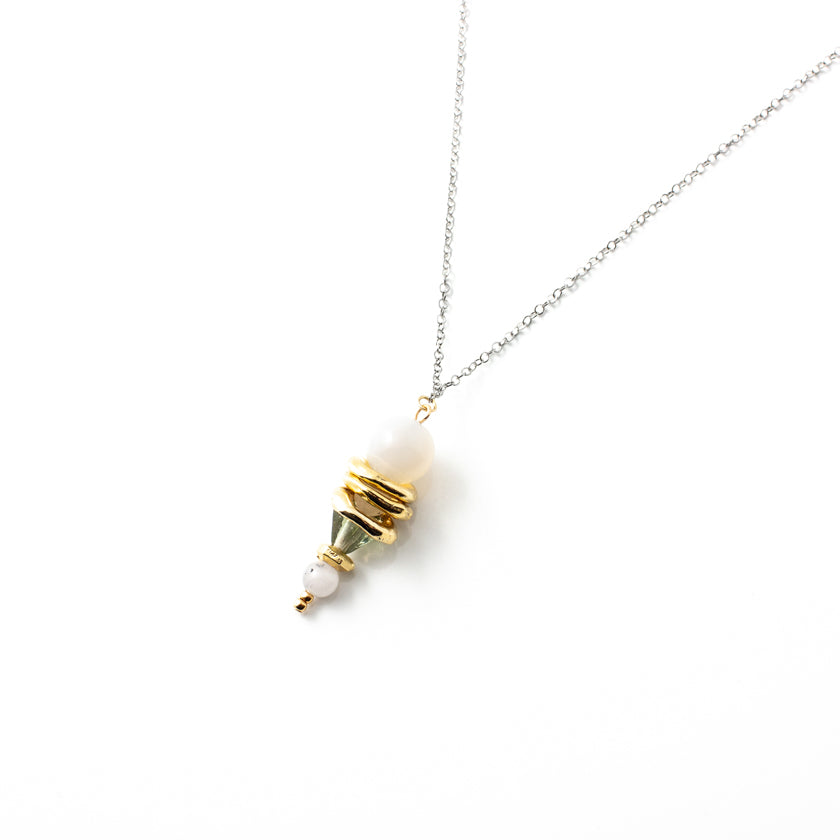 Collier Daleen Deux tons