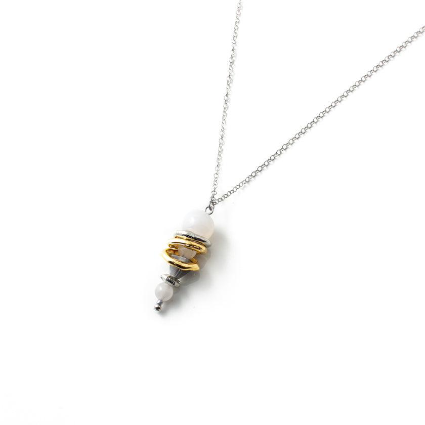 Collier Daleen Deux tons