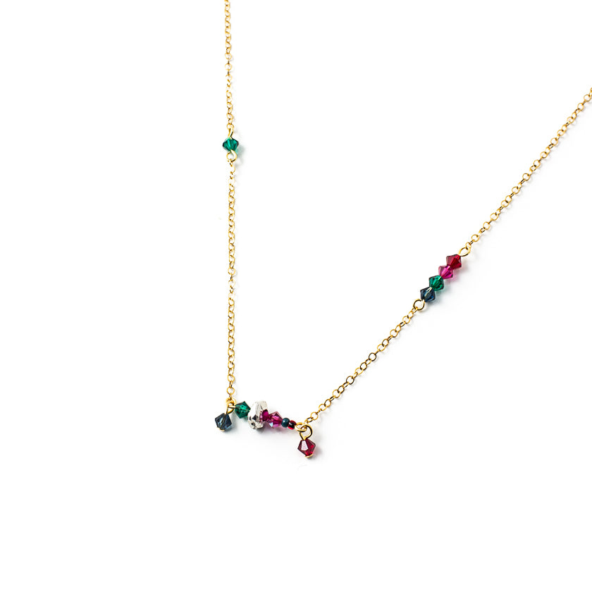 Collier Diama Deux tons