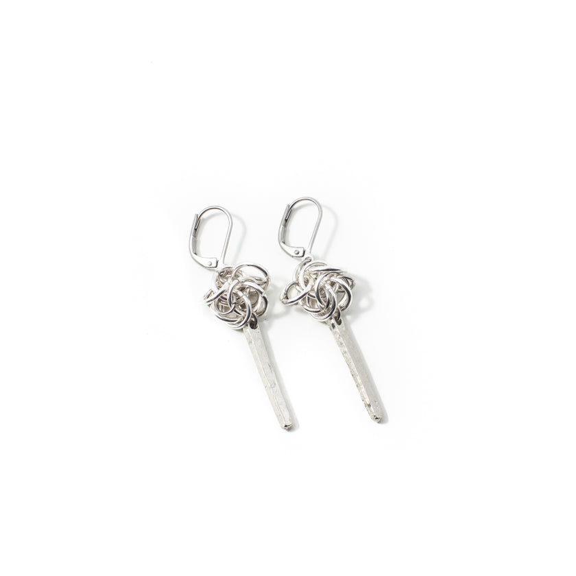 Boucles d'oreilles Elvan Argent