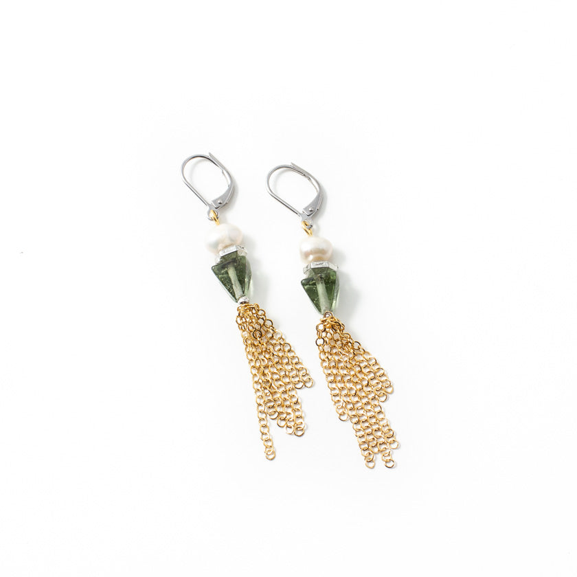 Boucles d'oreilles Lokel Deux tons