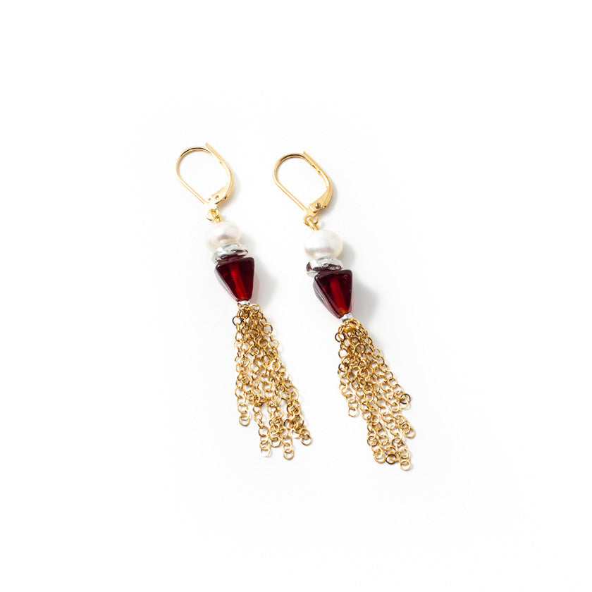 Boucles d'oreilles Lokel Deux tons