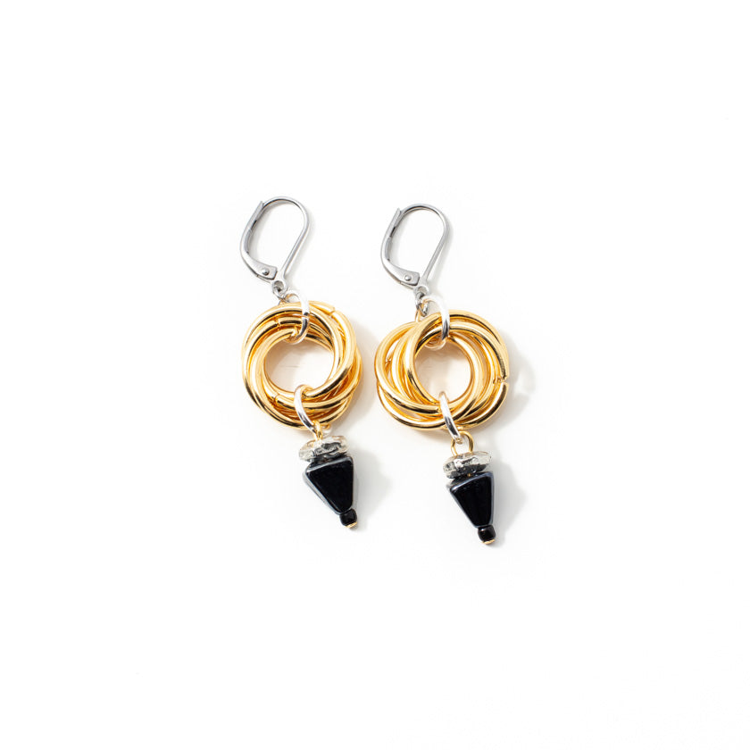 Jilka Two-tone Earrings