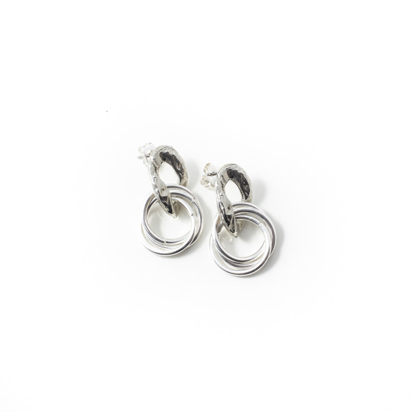 Boucles d'oreilles Lovern Argent