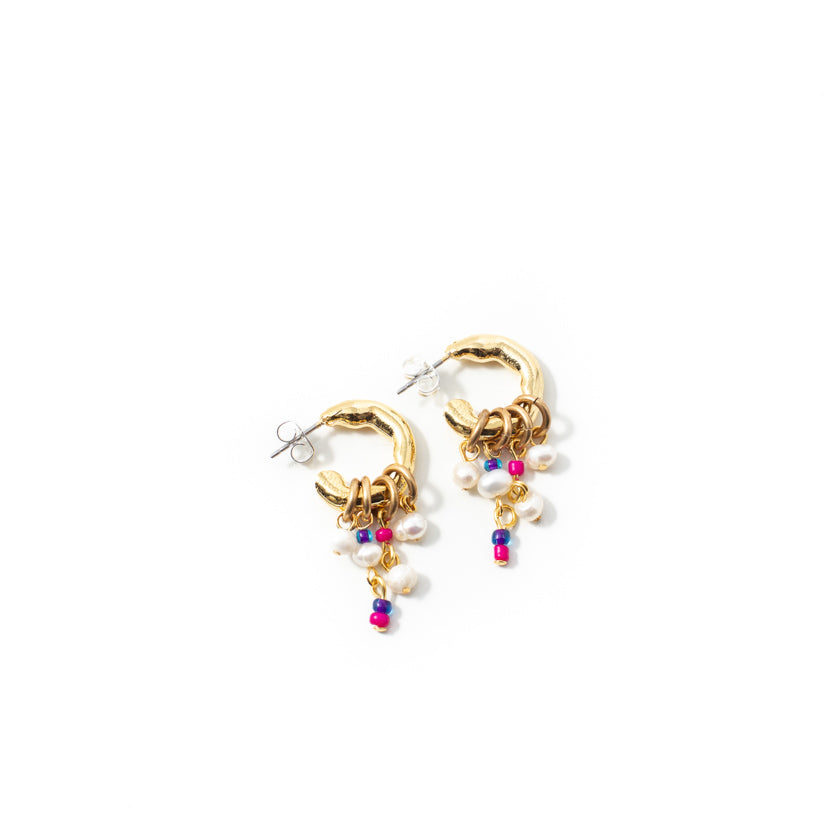 Boucles d'oreilles Lyona Or