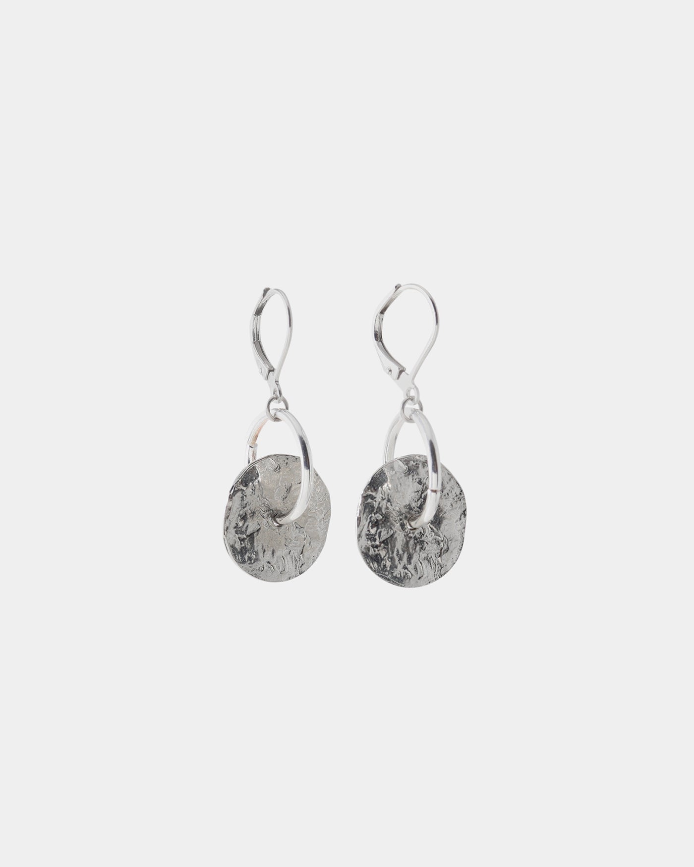 Boucles d'oreilles Darius Argent