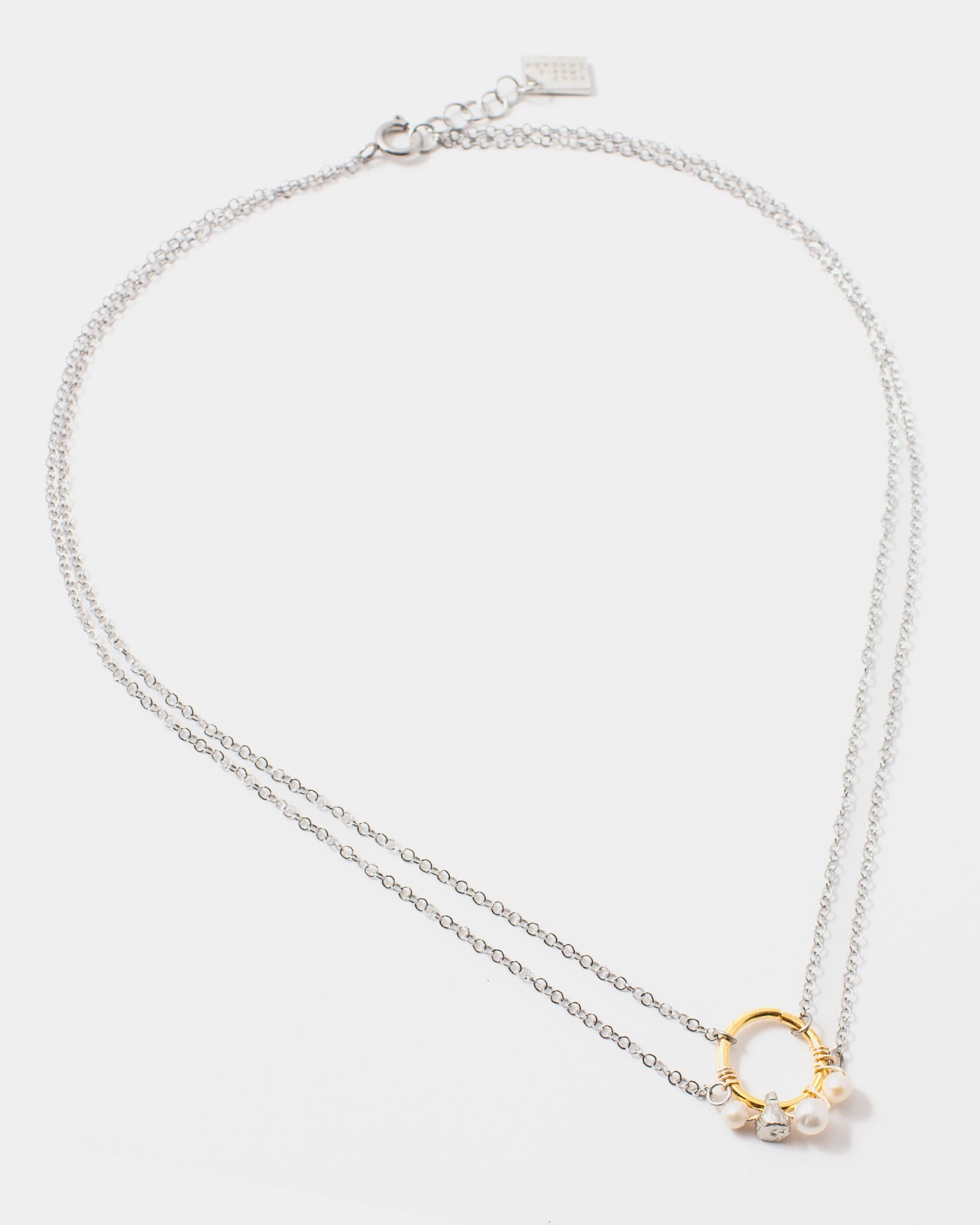 Collier Constance Deux tons