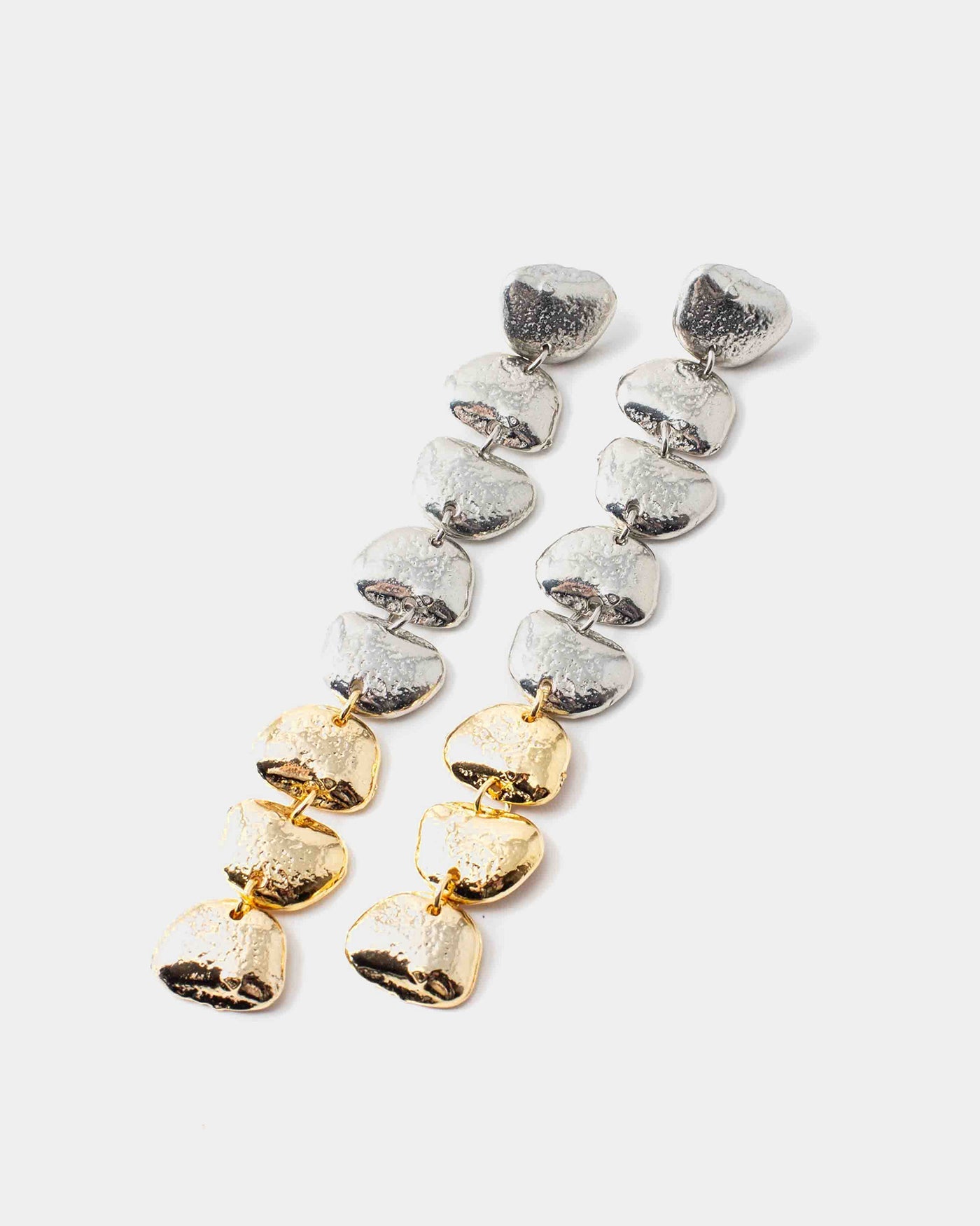 Boucles d'oreilles Yolène Deux tons
