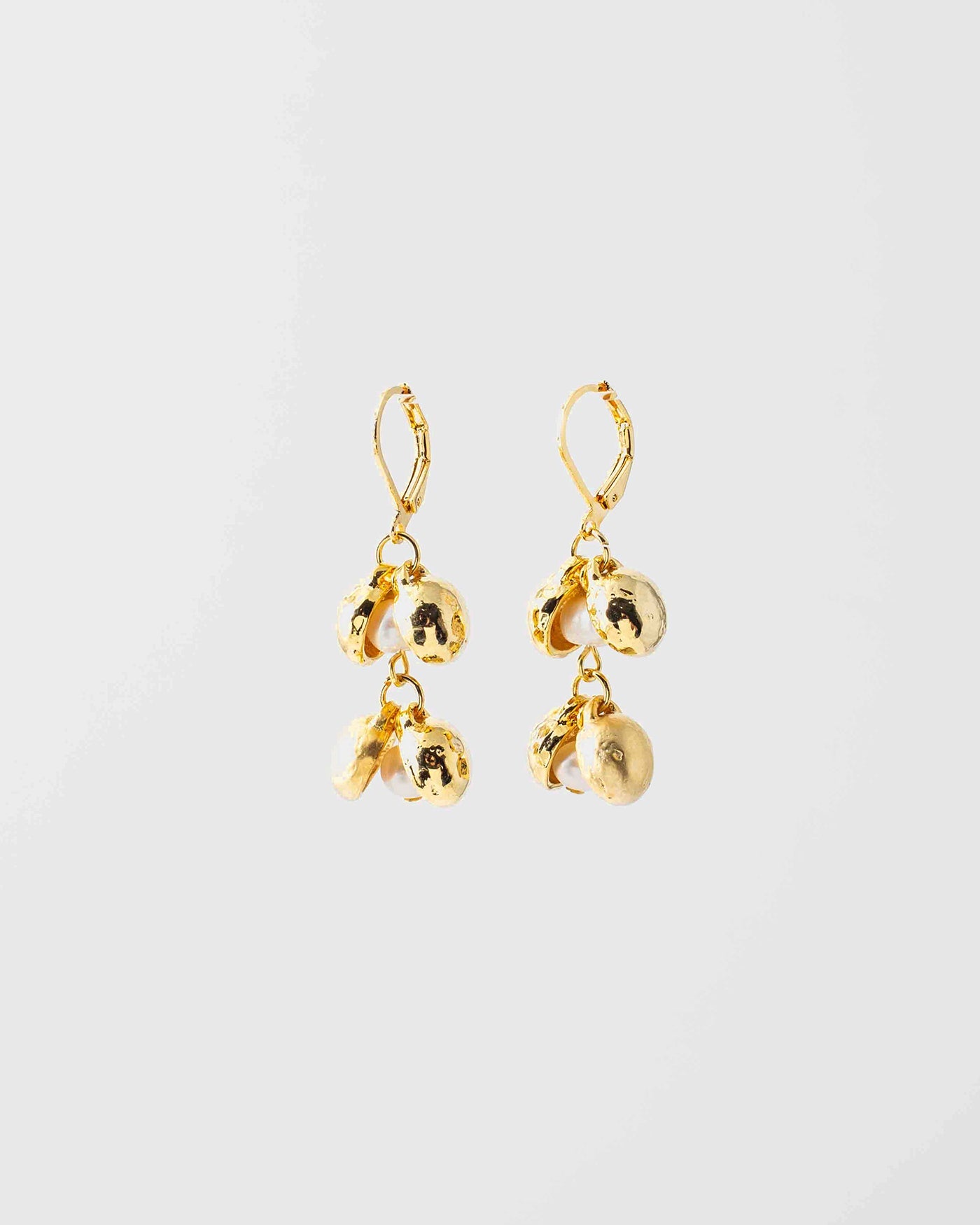 Boucles d'oreilles Pérelle Or