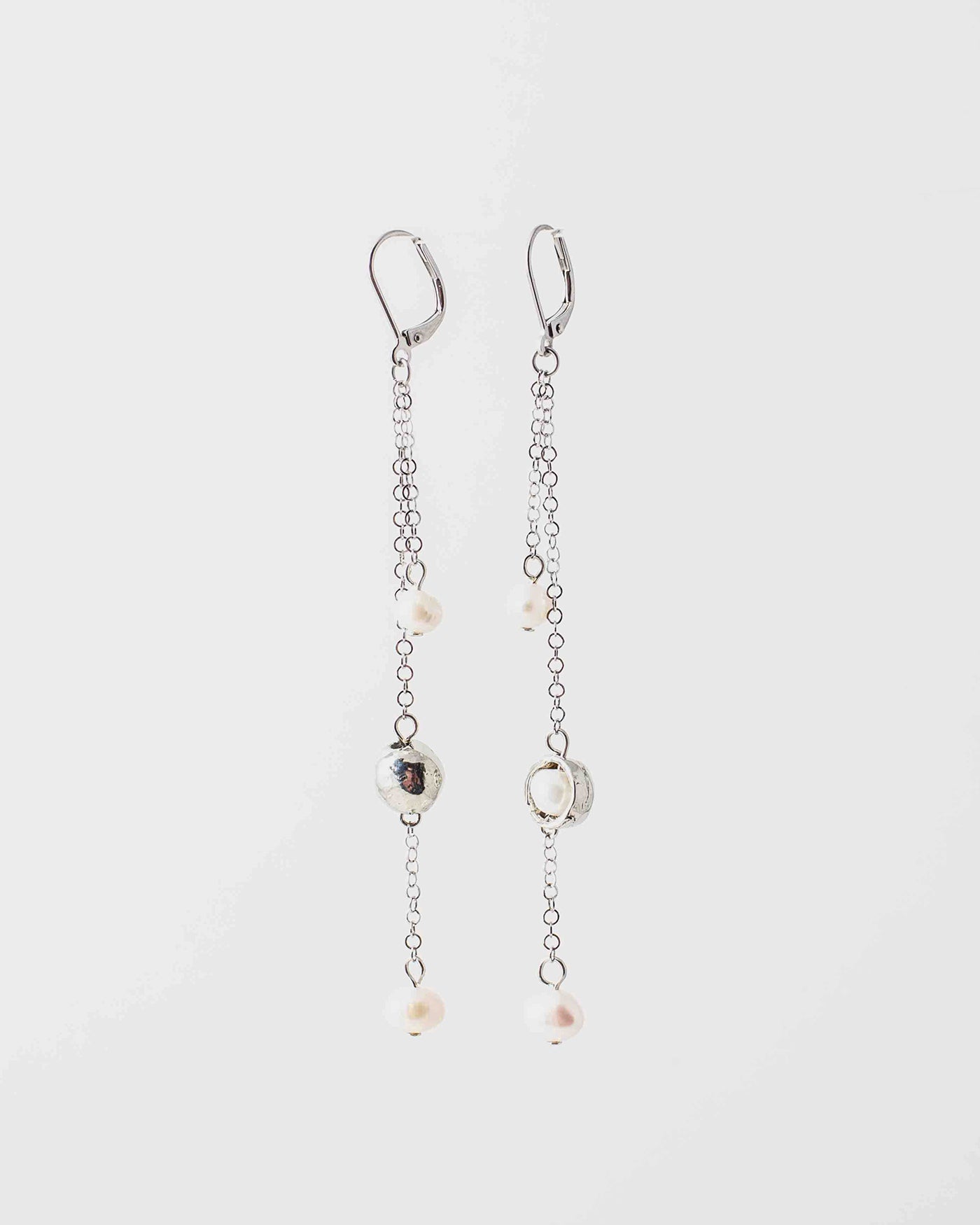 Boucles d'oreilles Lynda Argent