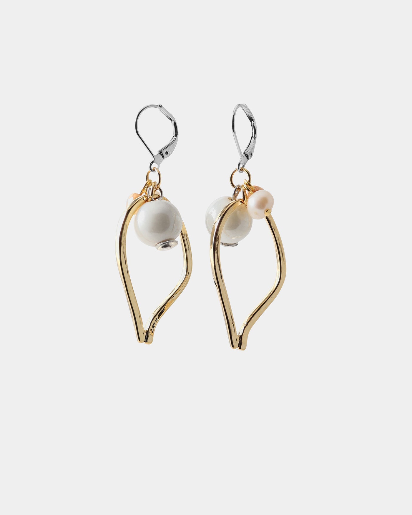 Boucles d'oreilles Preston Deux tons
