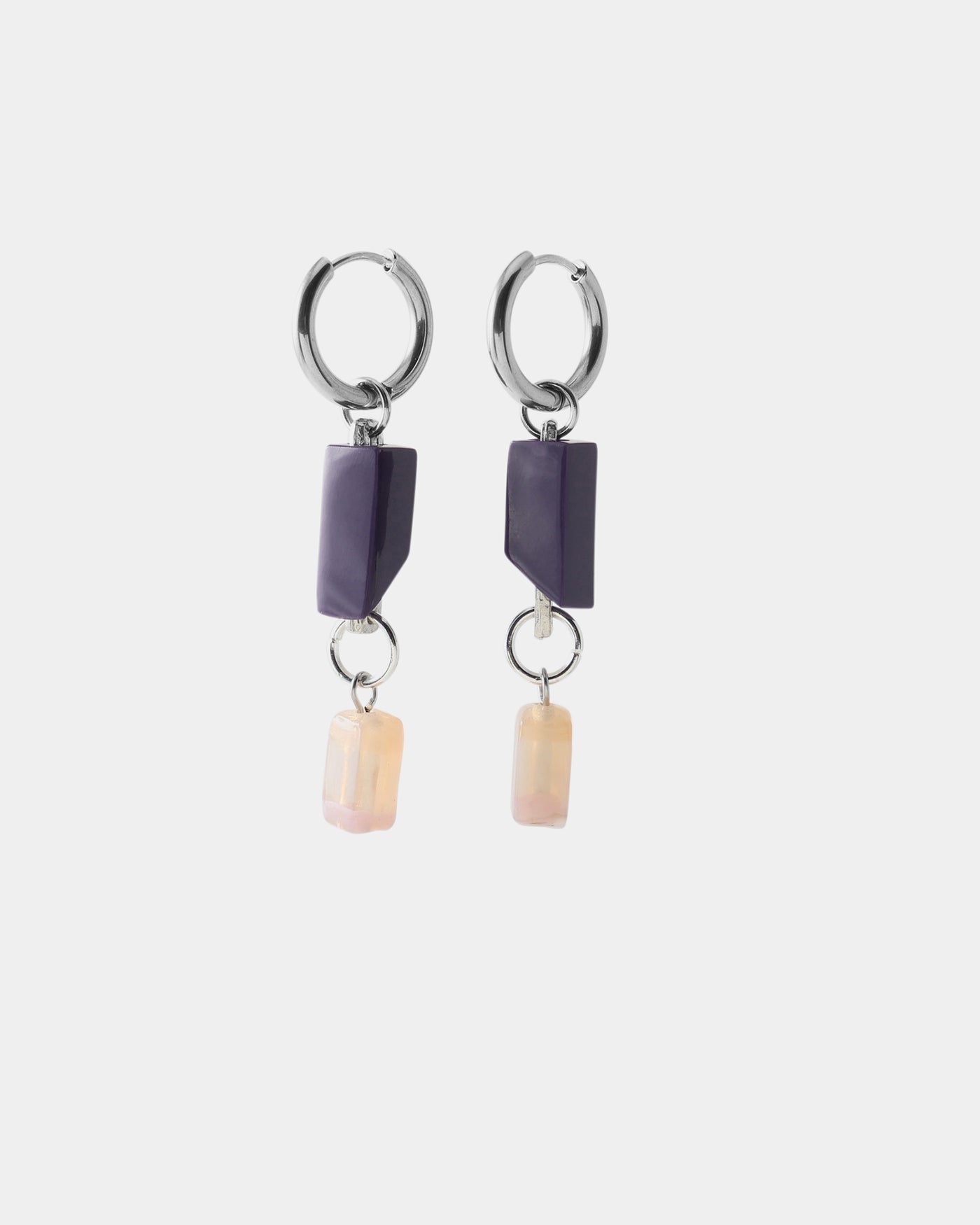 Boucles d'oreilles Landon Argent