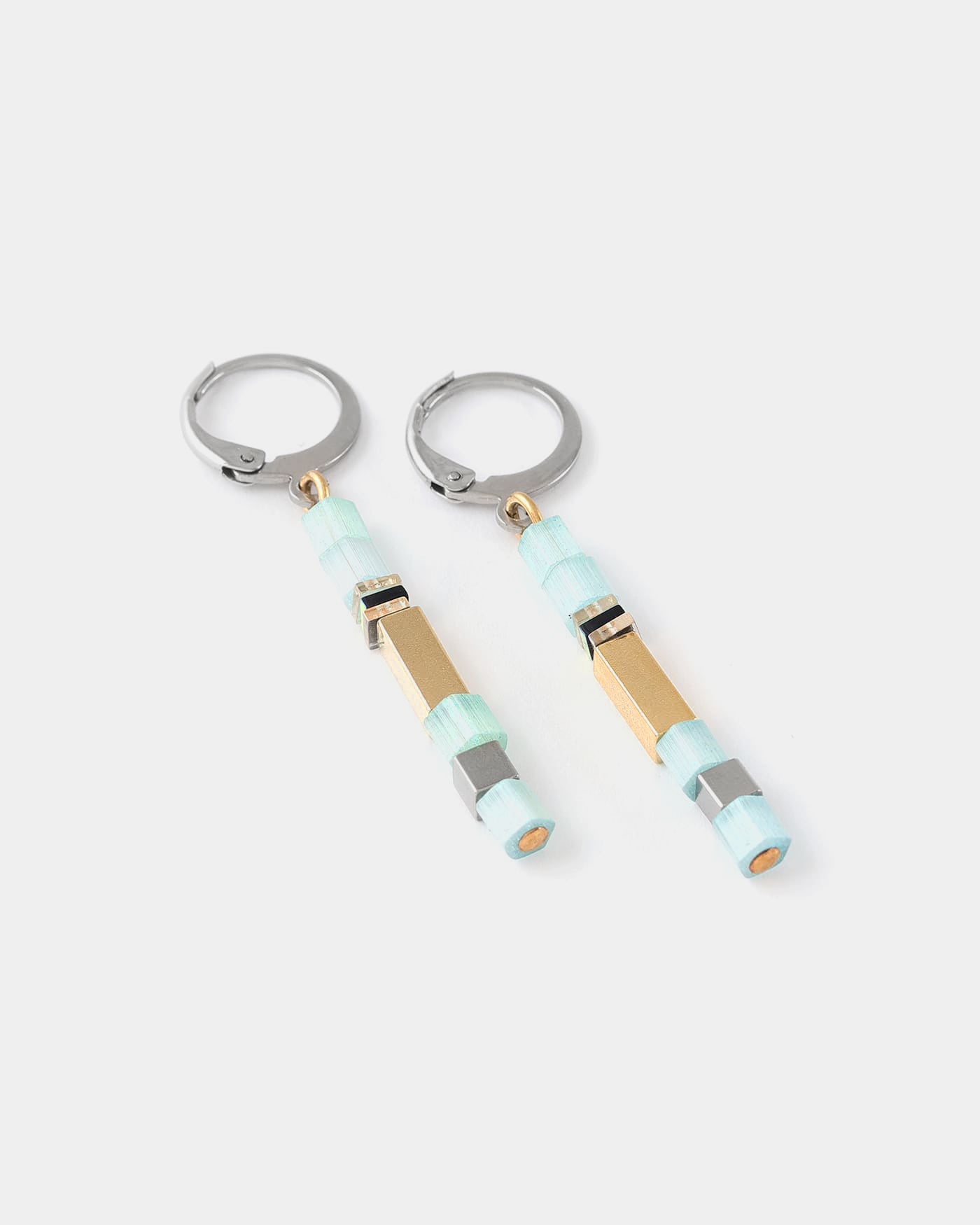 Boucles d'oreilles Eoline Deux tons